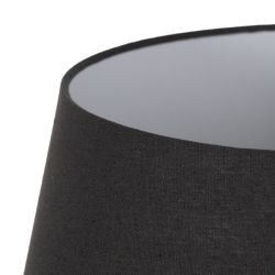 Ceramic grey table lamp, lighting, 50 x 50 x 62.50 cm