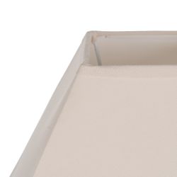 Grey resin-fabric table lamp 44 x 44 x 100 cm