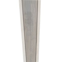 Grey resin-fabric table lamp 44 x 44 x 100 cm