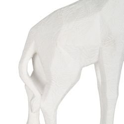 White giraffe table lamp, polyresin, 24 x 9.50 x 29 cm