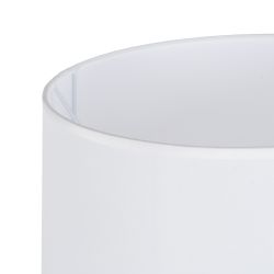 Green lacquered MDF table lamp, lighting, 37.50 x 37.50 x 70