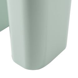 Green lacquered MDF table lamp, lighting, 37.50 x 37.50 x 70