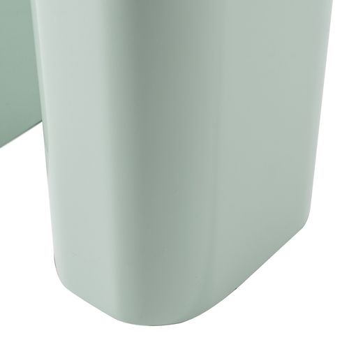 Green lacquered MDF table lamp, lighting, 37.50 x 37.50 x 70