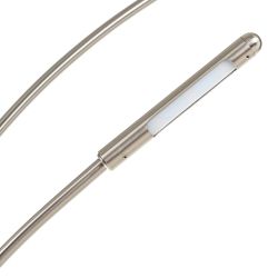 LED table lamp, nickel-plated metal, 78 x 21.50 x 98 cm