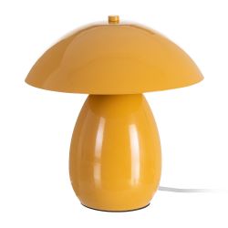 Mustard metal table lamp 24 x 24 x 25.50 cm