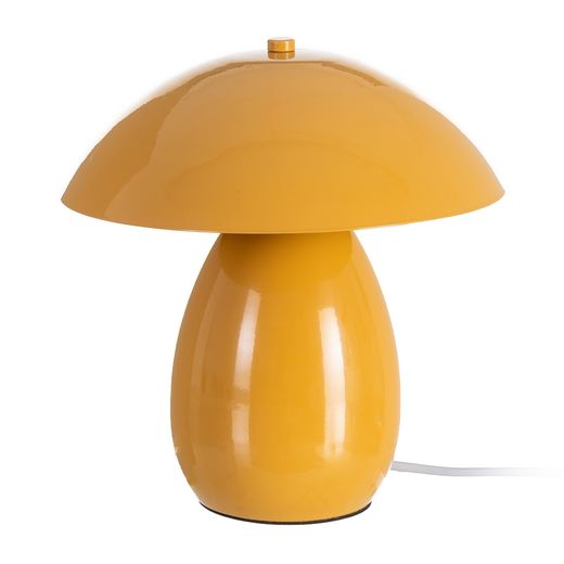 Mustard metal table lamp 24 x 24 x 25.50 cm
