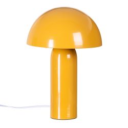 Orange metal table lamp 22 x 22 x 31.50 cm