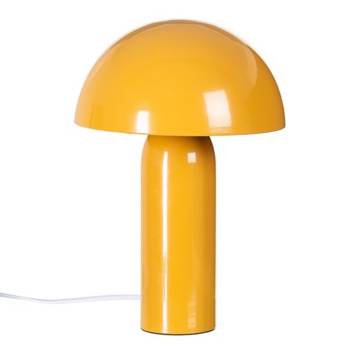 Orange metal table lamp 22 x 22 x 31.50 cm