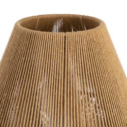 Natural paper rope table lamp 25.50 x 25.50 x 26 cm