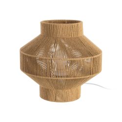 Natural paper rope table lamp 30 x 30 x 28.50 cm