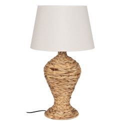 Natural table lamp natural fiber 40 x 40 x 69.50 cm