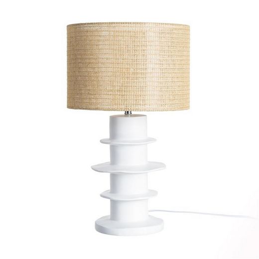 Resin table lamp, lighting, 33 x 33 x 55 cm