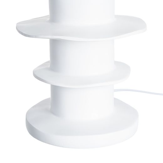Resin table lamp, lighting, 33 x 33 x 55 cm