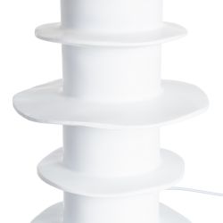 Resin table lamp, lighting, 33 x 33 x 55 cm