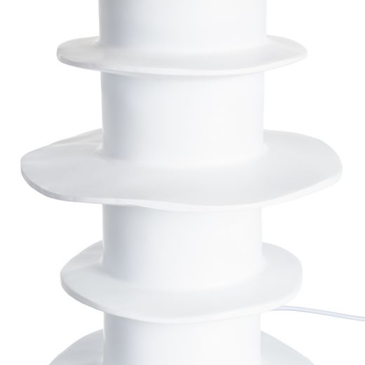 Resin table lamp, lighting, 33 x 33 x 55 cm