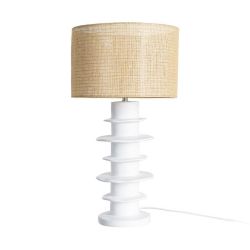Resin table lamp, lighting, 38 x 38 x 70.50 cm