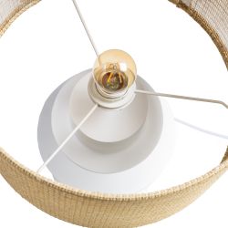 Resin table lamp, lighting, 38 x 38 x 70.50 cm