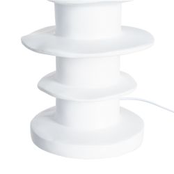 Resin table lamp, lighting, 38 x 38 x 70.50 cm