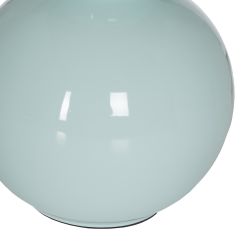 Green ceramic table lamp, lighting, 38 x 38 x 63.50 cm