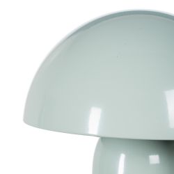 Light green metal table lamp 20 x 20 x 24.50 cm