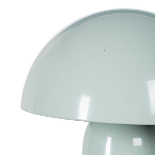 Light green metal table lamp 20 x 20 x 24.50 cm