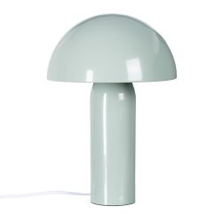 Light green metal table lamp 22 x 22 x 31.50 cm