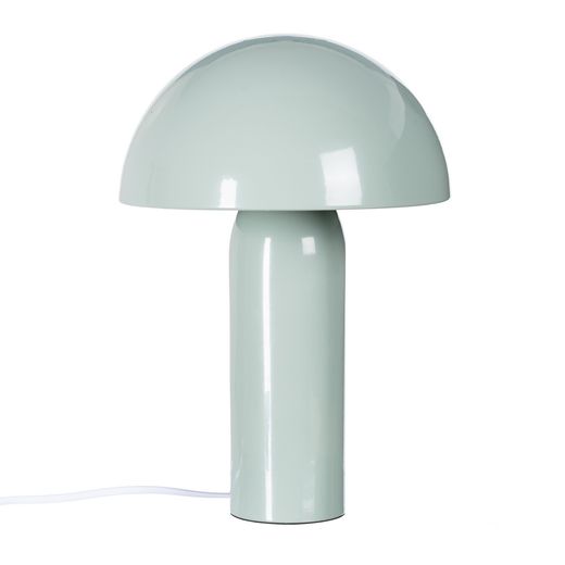 Light green metal table lamp 22 x 22 x 31.50 cm