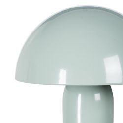 Light green metal table lamp 22 x 22 x 31.50 cm