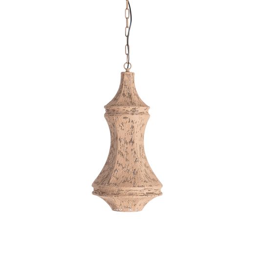 Metallene Sand-Deckenleuchte 33 x 33 x 68,50 cm