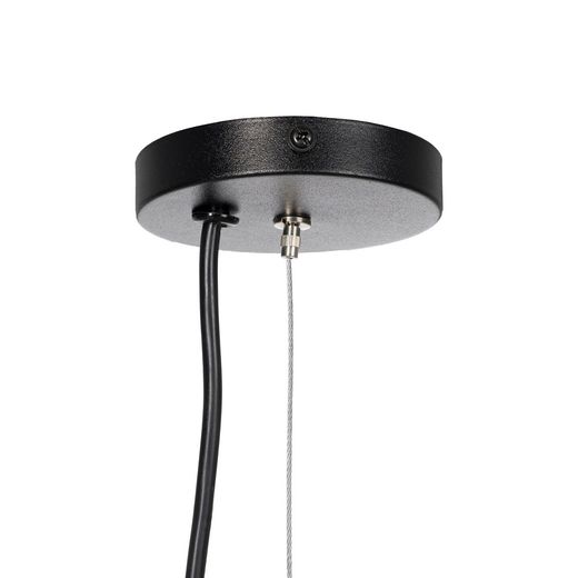 Beige paper-metal ceiling lamp 49 x 49 x 40 cm
