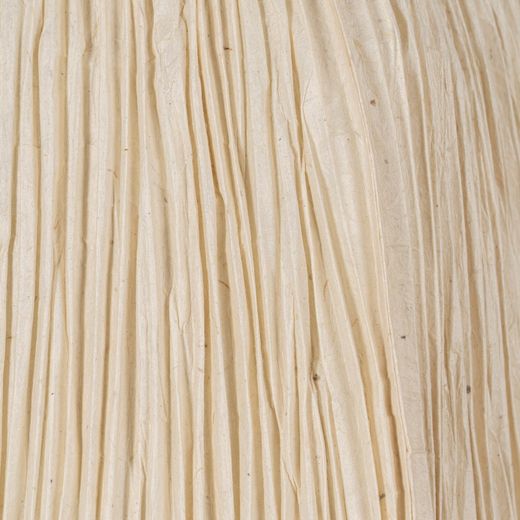 Beige paper-metal ceiling lamp 49 x 49 x 40 cm