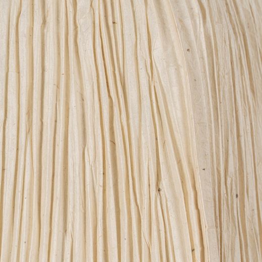 Beige paper-metal ceiling lamp 55.50 x 55.50 x 30 cm