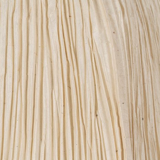 Beige paper-metal ceiling lamp 62.50 x 62.50 x 20 cm