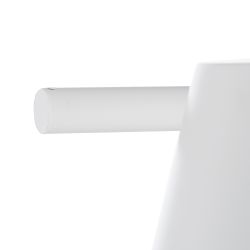 White metal ceiling lamp, lighting, 62.50 x 38 x 27.50 cm
