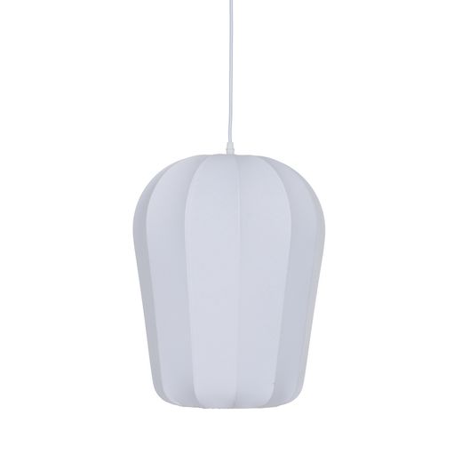 White fabric ceiling lamp 33 x 33 x 47 cm