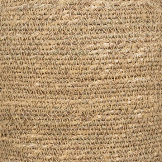 Natural fiber ceiling lamp, 20 x 20 x 24 cm