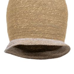 Natural fiber ceiling lamp, lighting 30 x 30 x 35 cm