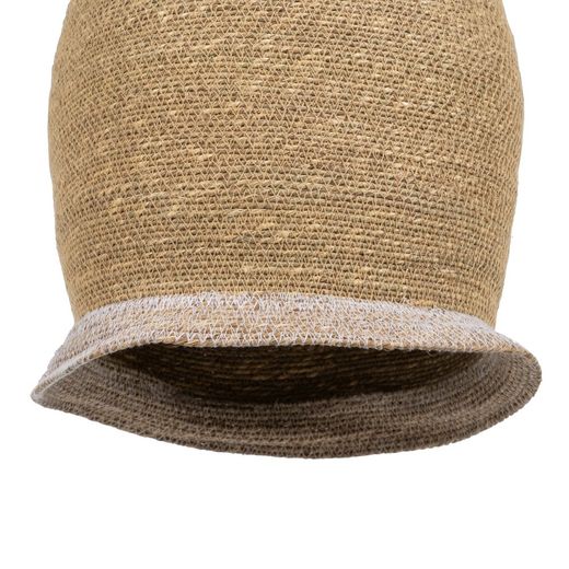 Natural fiber ceiling lamp, lighting 30 x 30 x 35 cm