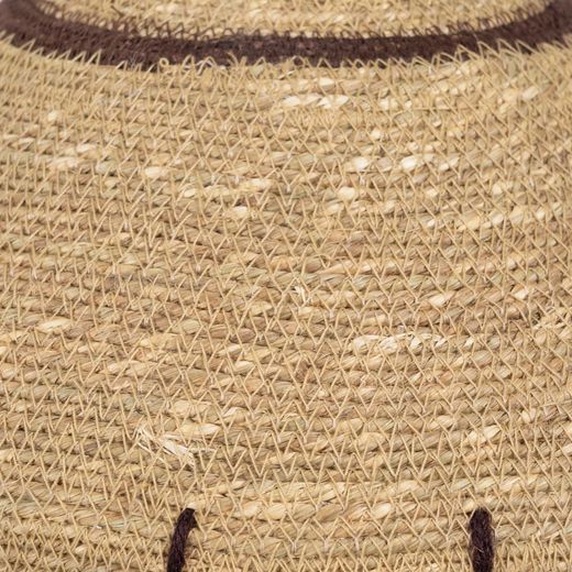 Natural fiber ceiling lamp, lighting 32 x 32 x 18 cm