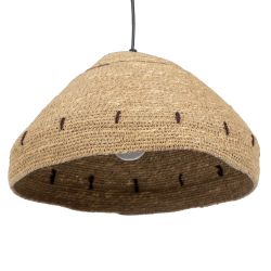 Natural fiber ceiling lamp, lighting 32 x 32 x 18 cm