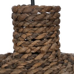 Natural fiber ceiling lamp, lighting 50 x 50 x 35 cm