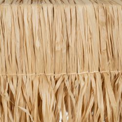 Natural fiber ceiling lamp, lighting 80 x 80 x 45 cm