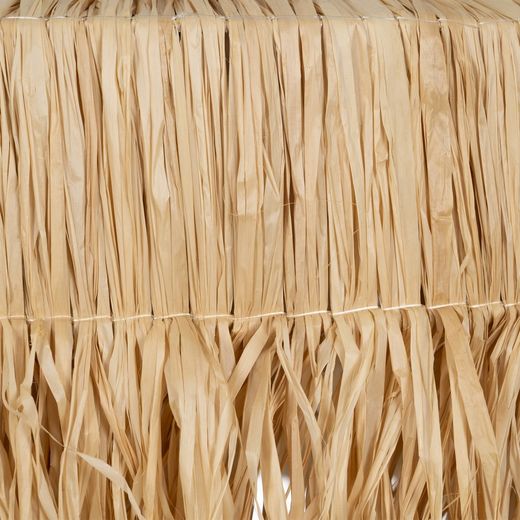 Natural fiber ceiling lamp, lighting 80 x 80 x 45 cm