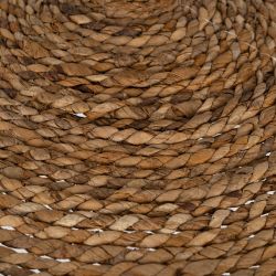 Natural fiber ceiling lamp, lighting 80 x 80 x 45 cm