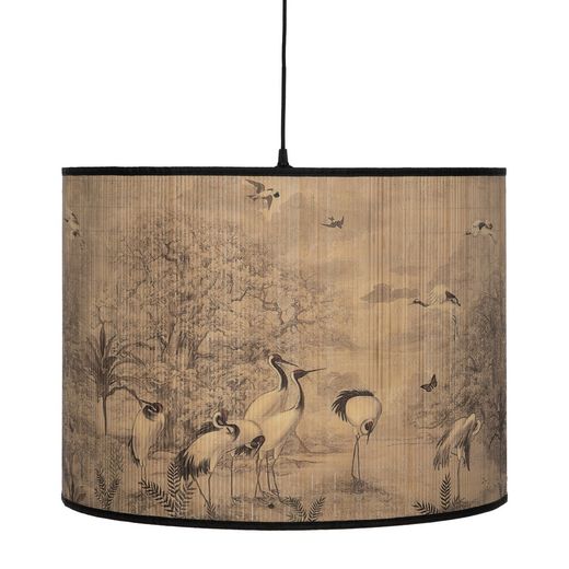 Deckenleuchte „Bamboo Heron“, 55 x 55 x 42 cm