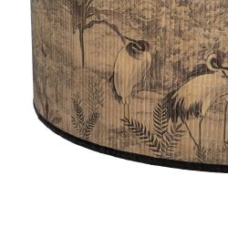 Deckenleuchte „Bamboo Heron“, 55 x 55 x 42 cm