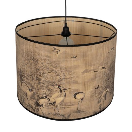 Deckenleuchte „Bamboo Heron“, 55 x 55 x 42 cm