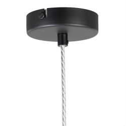 Grey crystal ceiling lamp, lighting, 34.50 x 34.50 x 130 cm