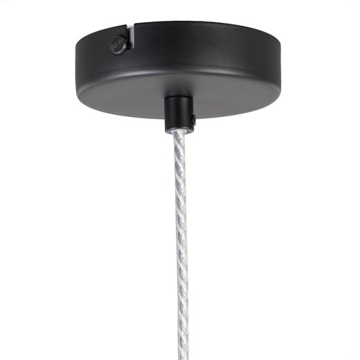 Grey crystal ceiling lamp, lighting, 34.50 x 34.50 x 130 cm