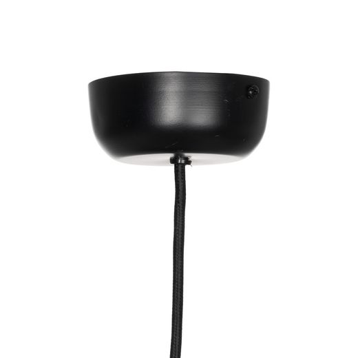 Orange-black ceiling lamp 94 x 94 x 7 cm